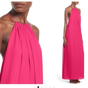 EVERLY High Neck Maxi Dress